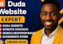 design responsive duda website and build duda website using duda website builder